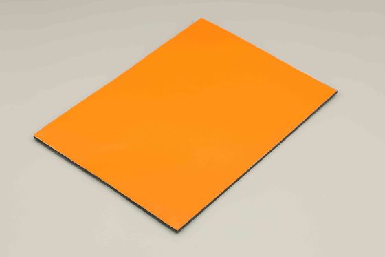 0.4cm 122 X 244CM পিই লেপ বহিরাগত দেয়াল সজ্জা কাস্টমাইজড অ্যালুমিনিয়াম আচ্ছাদন বোর্ড