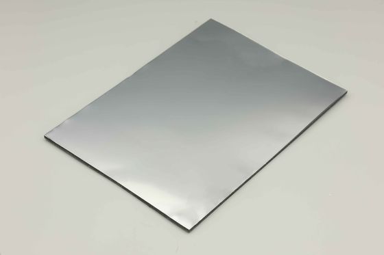 গ্লাস অ্যালুমিনিয়াম কম্পোজিট মিরর 1.22 X 2.44m ন্যানো লেপ আচ্ছাদন বাইরের দেয়াল