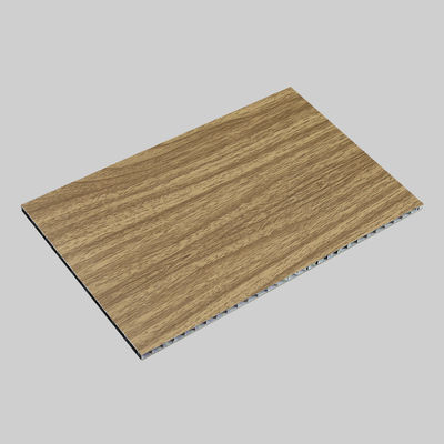ওয়ালনট অ্যালুমিনিয়াম মধুচক্র ছাদ প্যানেল 3MM 4 X 8FT অ্যালুমিনিয়াম কম্পোজিট প্যানেল