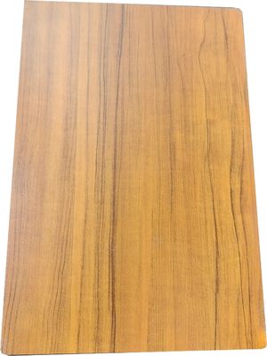 দুধের কাঠের টেক্সচার এসিপি প্যানেলিং অ্যালুমিনিয়াম কম্পোজিট প্যানেল 1220 X 2440MM অভ্যন্তরীণ এবং বহিরাগত জন্য শীট 4MM দেয়াল আবরণ