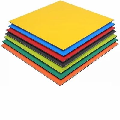 PVDF PE প্রলিপ্ত ACP প্যানেল 2.44m ইকো-সেফ গন্ধ-মুক্ত অভ্যন্তরীণ এবং বাইরের ওয়াল ক্ল্যাডিংয়ের জন্য