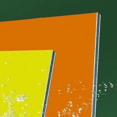 ভবন প্রাচীর সজ্জার জন্য PE অ্যালুমিনিয়াম কম্পোজিট প্যানেল ৩মিমি ৬মিমি