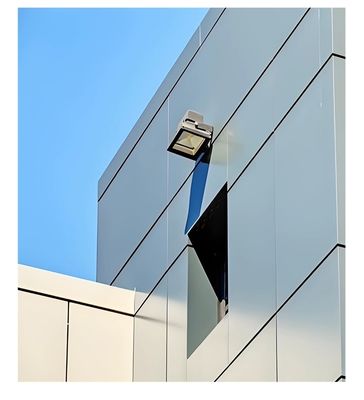 বিল্ডিংয়ের বাইরের দেয়ালের জন্য মিল্কি পিই অ্যালুমিনিয়াম কম্পোজিট প্যানেল এএ এবি কোর