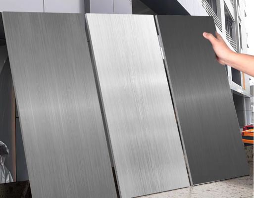 Aluminum Alloy Red Coffee PE Aluminum Composite Panel Acp Easy to clean Exterior HDPE Coated Roofing Sheet